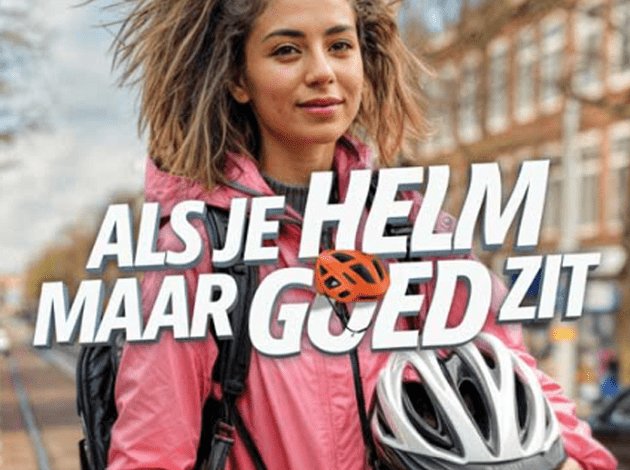 Campagneposter Dag van de fietshelm